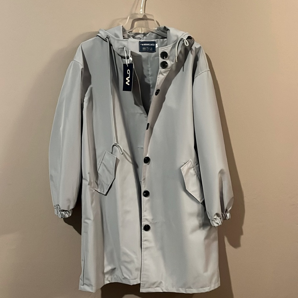 Grey jacket from Thewindbreakerjacket.com